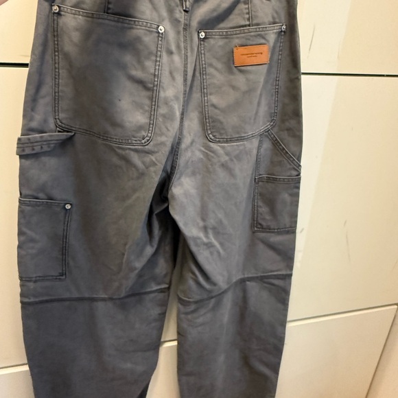 Alexander Wang Charcoal Cargo Pants - Picture 1 of 9